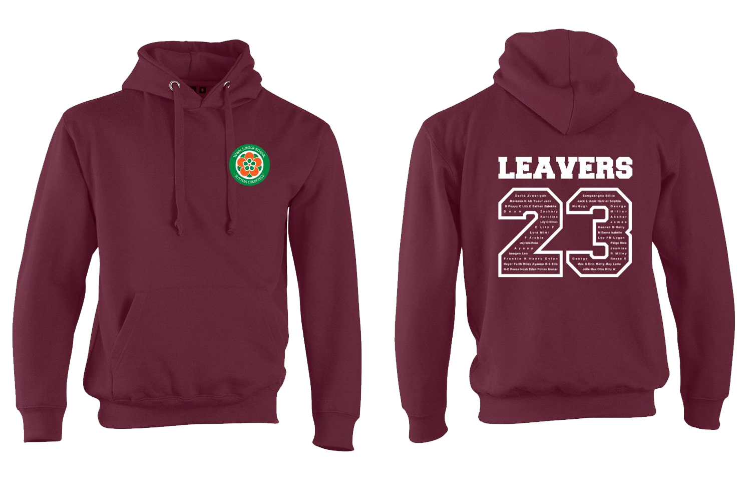 Town Junior Adult Hoodie